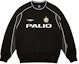 Lookbook PALACE x Umbro SS24 拼接设计男女同款黑色套头卫衣 P26UMCS133