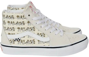 Palace x Vans Shroom SK8-Hi 'Marshmellow' PALACE-VANS2 Palace x Vans Shroom SK8-Hi 'Marshmellow' PALACE-VANS2
