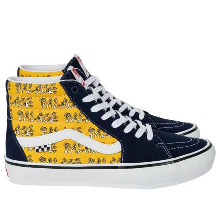 Palace x Vans Shroom SK8-Hi 'Yellow' PALACE-VANS3