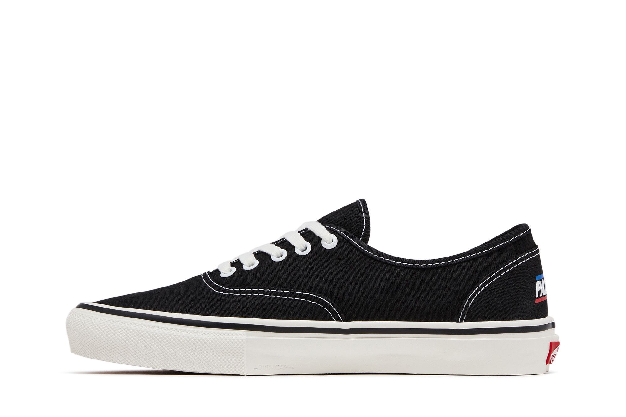 Palace Vans Skate Authentic 'Black White' 圖 3