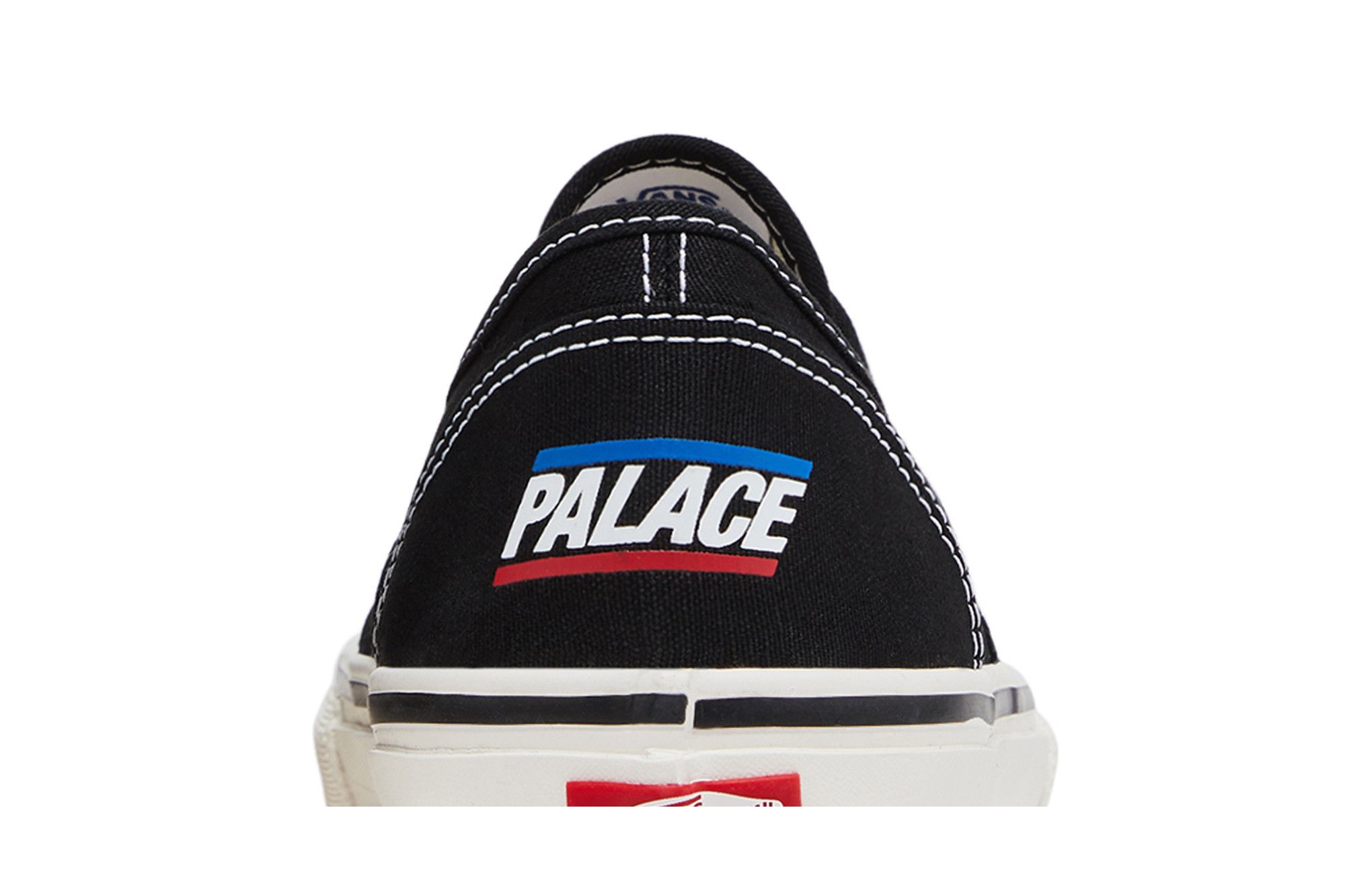 Palace Vans Skate Authentic 'Black White' 圖 7