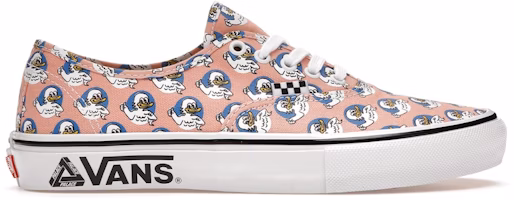 Palace x Vans Skate Authentic 'Jeremy the Duck Black Salmon' VN0A4BWN6VL Palace x Vans Skate Authentic 'Jeremy the Duck Black Salmon' VN0A4BWN6VL