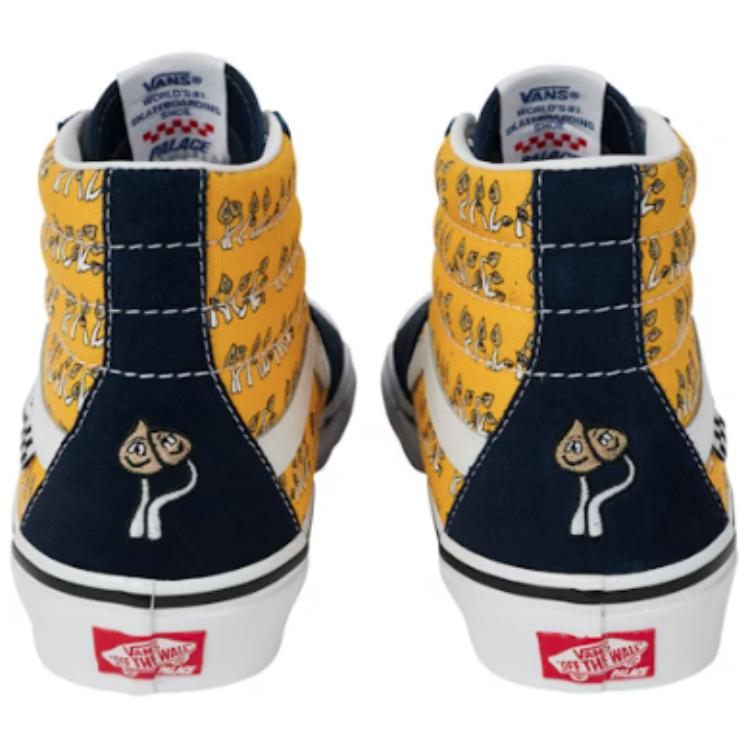 Shop Palace x Vans 滑板高帮 '蘑菇包 - 黄色' VN0A4BWBA8L
