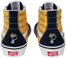 PALACE x Vans SK8 HI 魔菇組合 高筒 滑板鞋 男女皆宜 黑黃色 Shop PALACE x Vans SK8 HI 魔菇組合 高筒 滑板鞋 男女皆宜 黑黃色