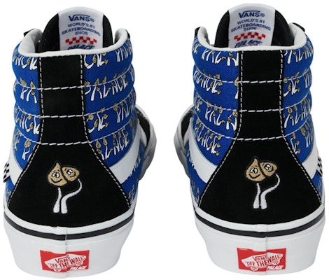 Palace x Vans Skate Sk8-Hi 'Shroom Pack Biru' Order Palace x Vans Skate Sk8-Hi 'Shroom Pack Biru'
