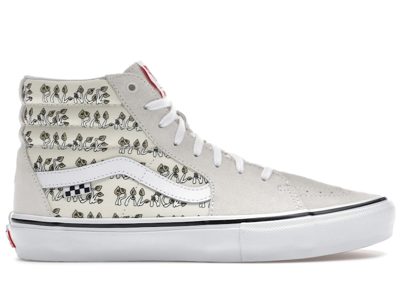 Buy 팰리스 x 반스 스케이트 스케이트하이 '머쉬룸 팩 마시멜로' 
