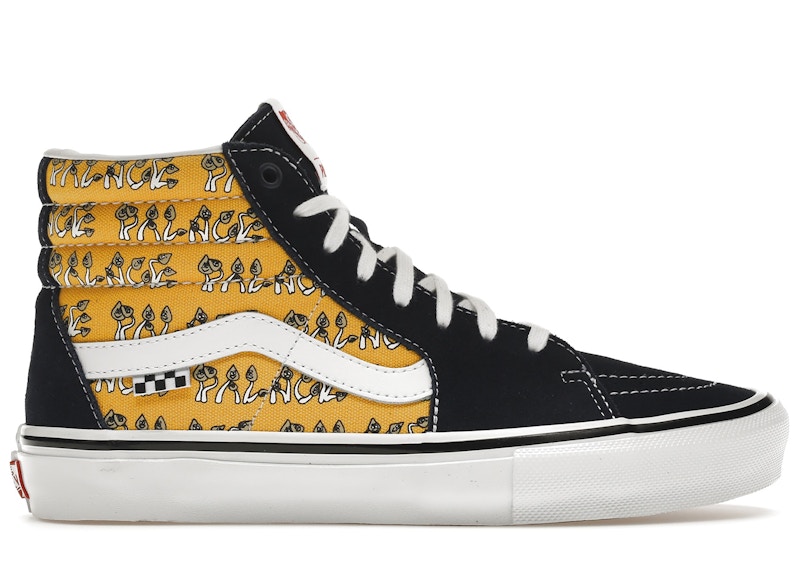 Palace x Vans Skate Sk8-Hi 'Shroom Pack Yellow'