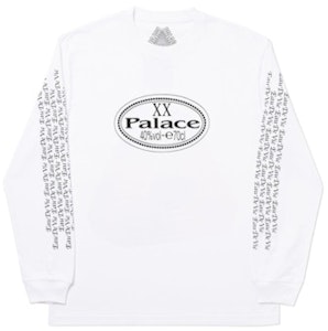 Palace XX Lengan Panjang Putih Buy Palace XX Lengan Panjang Putih