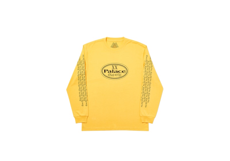 Buy パレス XX ロングスリーブ イエロー
