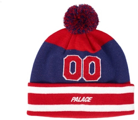 Palace Zero Zero Beanie Red/Blue Order Palace Zero Zero Beanie Red/Blue