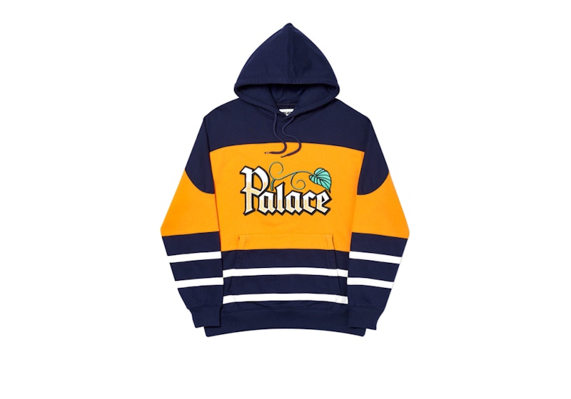 Palace Zero Zero Hood Navy/Orange