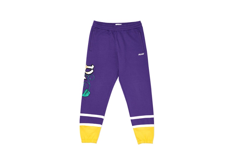 Palace Zero Zero Jogger Purple/Yellow
