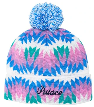 palace-zig-zag-beanie-white