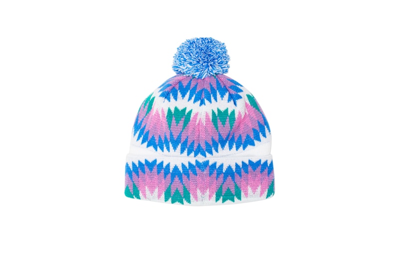 Palace Zig Zag Beanie White 圖 2