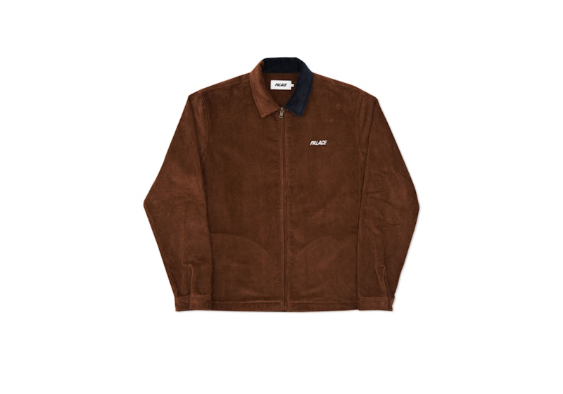 Palace Zip Cord Jacket Brown/Navy