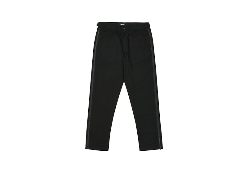 Palace Zip Pant Black