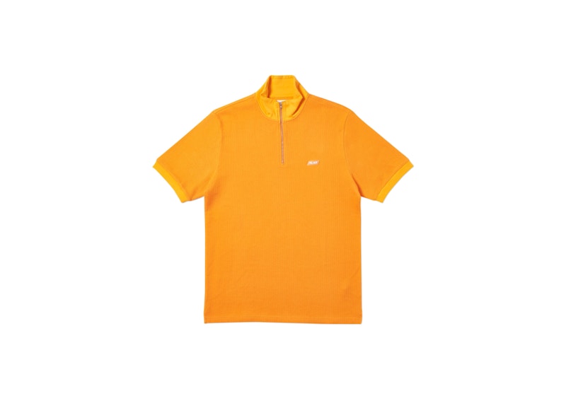 Palace Zipped Polo Orange