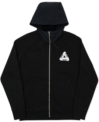 Palace Zyme Shell Hood Black Buy Palace Zyme Shell Hood Black
