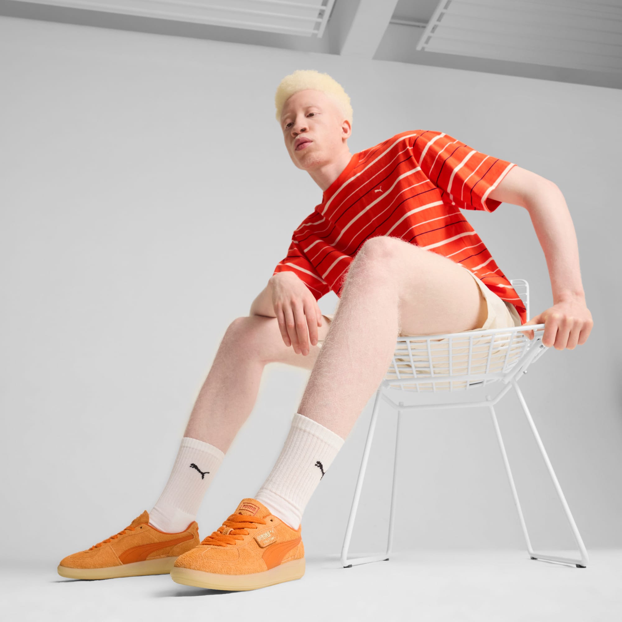 Lookbook パレルモ・ヘアリースニーカー 397251-04