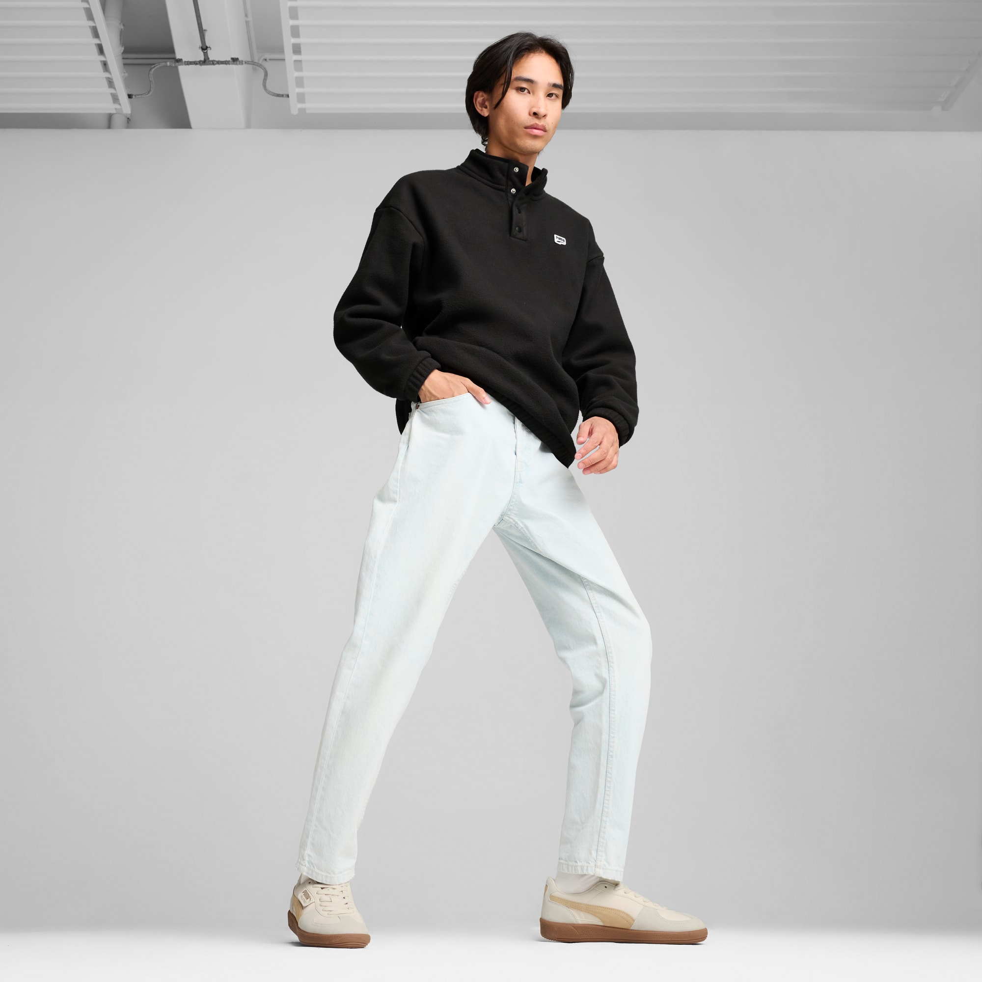 Shop Palermo皮革运动鞋 396464-13