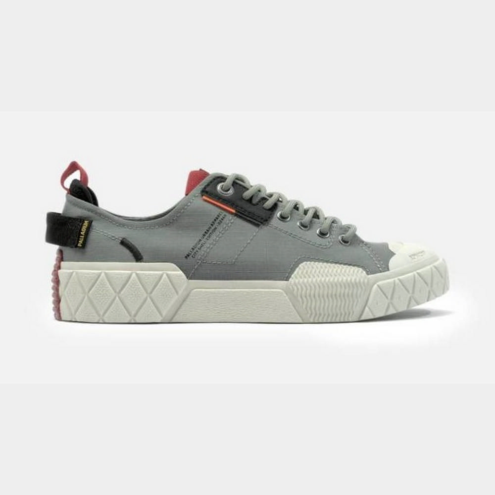 Palladium Ace City Shell Lo Agave Green Casual Shoes Gray 79132355