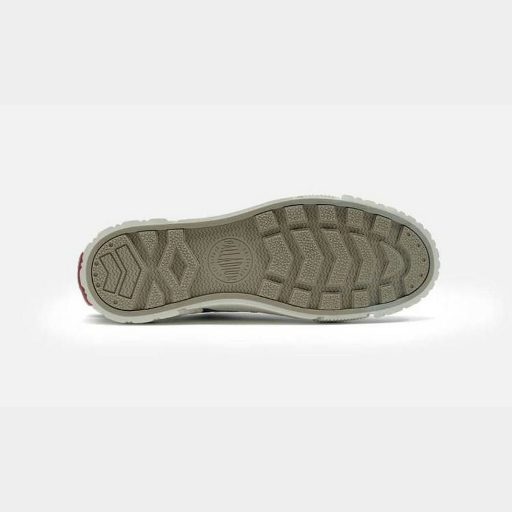 Shop Palladium Ace City Shell Lo Verde Agave Zapatos Casuales Grises 79132355