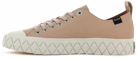 Palladium Ace Leather 'Brown Canvas Low' 77017-278-M Palladium Ace Leather 'Brown Canvas Low' 77017-278-M