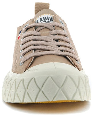 Palladium Ace Leather 'Brown Canvas Low' 77017-278-M Shop Palladium Ace Leather 'Brown Canvas Low' 77017-278-M