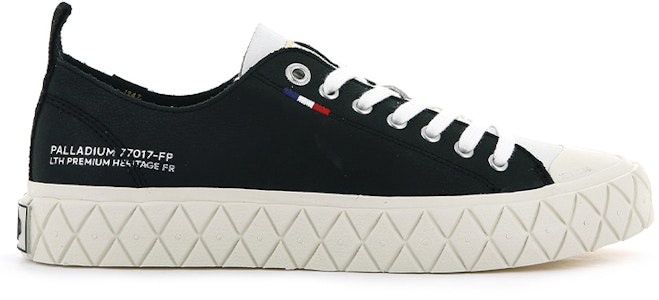 パラディウム エース レザー ロー 'ブラック キャンバス' 77017-002-M Order パラディウム エース レザー ロー 'ブラック キャンバス' 77017-002-M