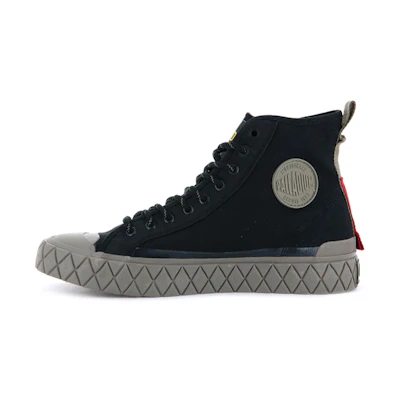 Palladium Ace Supply Mid 'Black Canvas'