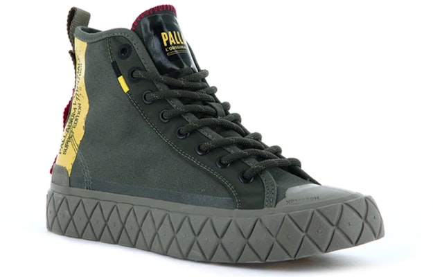 Palladium Ace Supply Mid 'Military Green' 77179-309-M Lookbook Palladium Ace Supply Mid 'Military Green' 77179-309-M