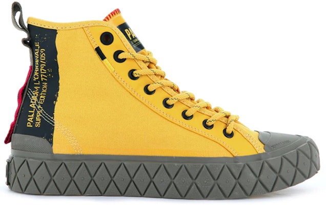 Palladium Ace Supply Mid 'Yellow Canvas' 77179-741-M Order Palladium Ace Supply Mid 'Yellow Canvas' 77179-741-M