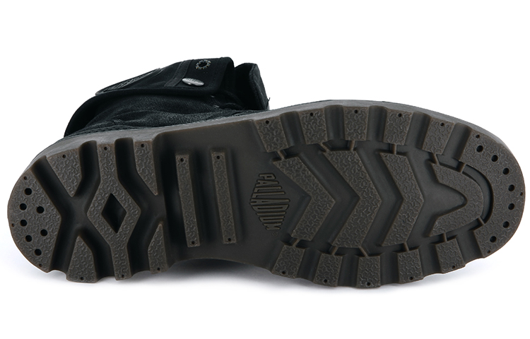 Shop Palladium Bgy Wax High-Top 'Negro Outdoor' 75534-046-M