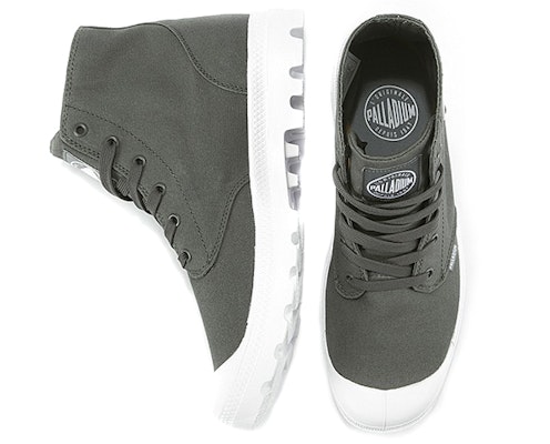 Palladium Blanc Hi 'Grey White' 72886-097-M Lookbook Palladium Blanc Hi 'Grey White' 72886-097-M