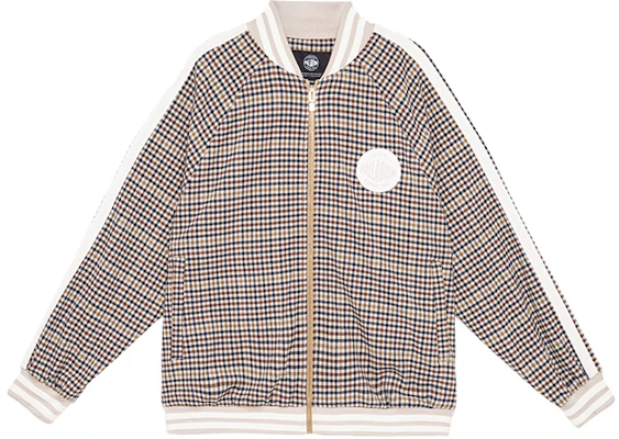PALLADIUM Jaket Kolar Baseball Lengan Panjang Corak Kotak Coklat 107743-853 Buy PALLADIUM Jaket Kolar Baseball Lengan Panjang Corak Kotak Coklat 107743-853