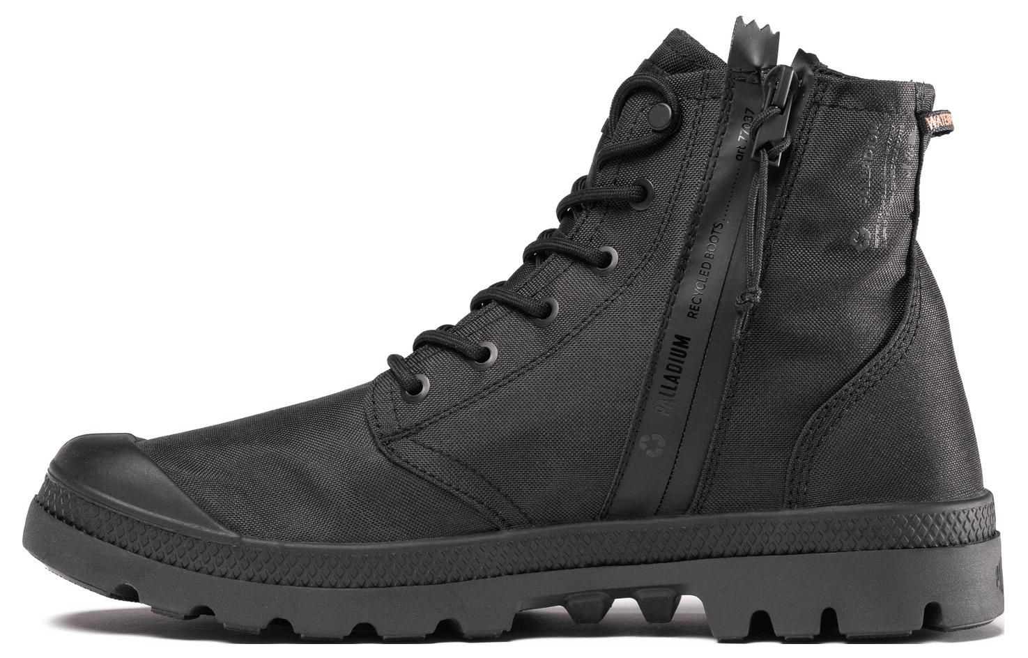 Palladium Canvas High-Top 'Black' 77037-001-M