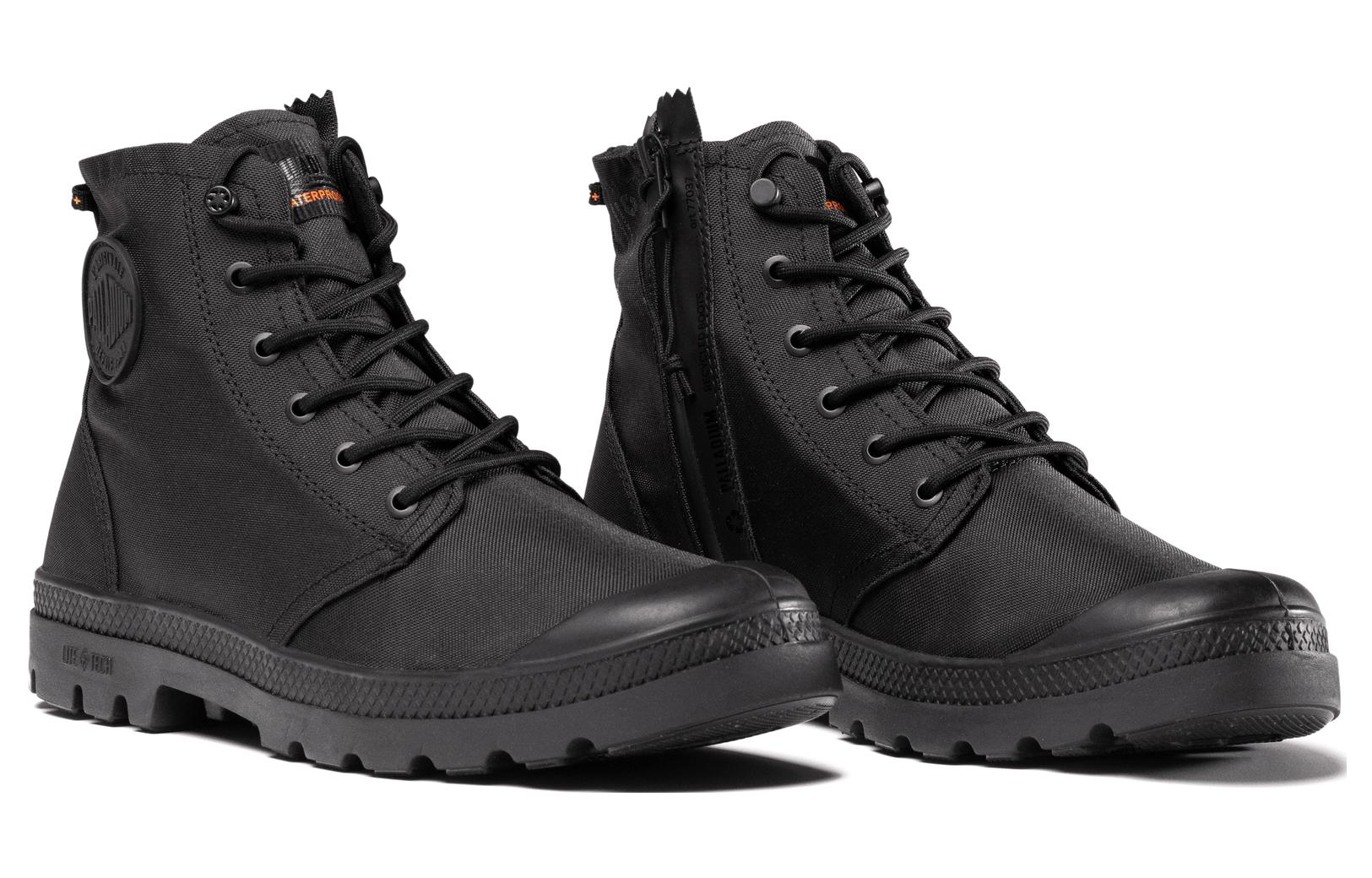 Lookbook Palladium 帆布高帮鞋‘黑色’ 77037-001-M