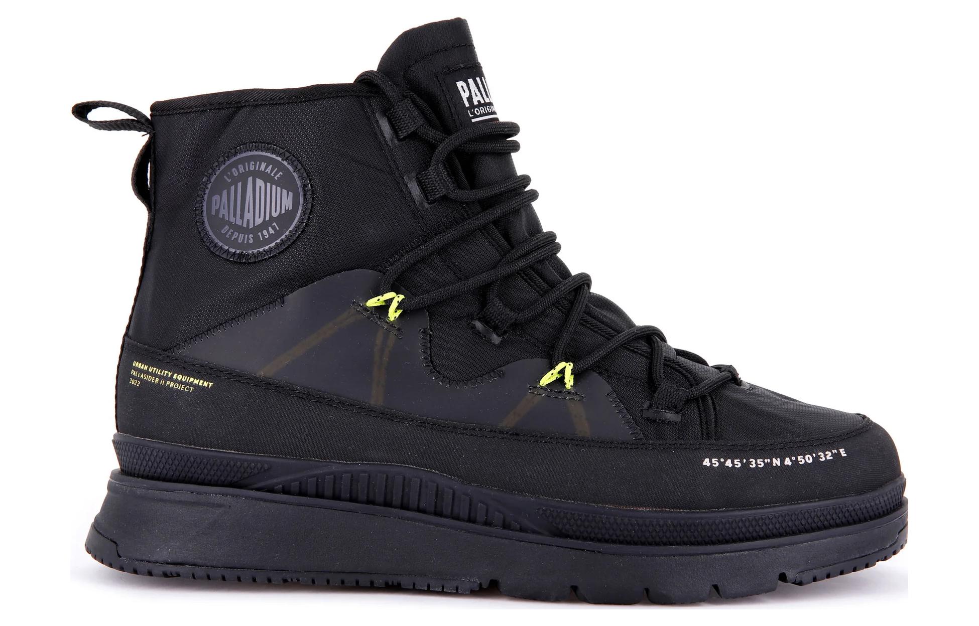 Palladium Canvas Low 'Black Waterproof' 圖 2