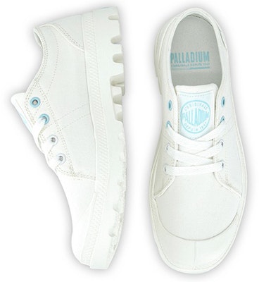 Palladium Canvas Low 'Simple White' 75579-138-M Shop Palladium Canvas Low 'Simple White' 75579-138-M