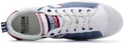 Shop Palladium Canvas Low 'Simple White Blue' 76644-976-M