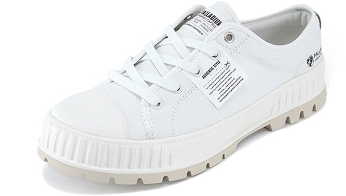 Palladium Canvas Low 'Star White' 77899-116-M Order Palladium Canvas Low 'Star White' 77899-116-M