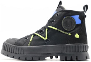 Palladium Canvas Mid-Top 'Black Shock-Resistant' 78616-008-M Palladium Canvas Mid-Top 'Black Shock-Resistant' 78616-008-M