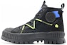 Buy Palladium Canvas Mid-Top 'Black Shock-Resistant' 78616-008-M