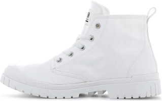 Palladium Canvas Mid-Top 'Breathable White' 75970-243-M Palladium Canvas Mid-Top 'Breathable White' 75970-243-M