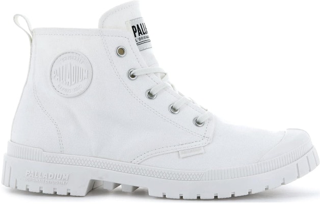 Palladium Canvas Mid-Top 'Breathable White' 75970-243-M Order Palladium Canvas Mid-Top 'Breathable White' 75970-243-M