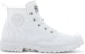 Palladium Canvas Mid-Top 'Breathable White' 75970-243-M
