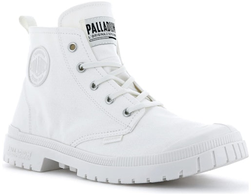 Palladium Canvas Mid-Top 'Breathable White' 75970-243-M Lookbook Palladium Canvas Mid-Top 'Breathable White' 75970-243-M