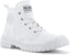 Palladium Canvas Mid-Top 'Breathable White' 75970-243-M
