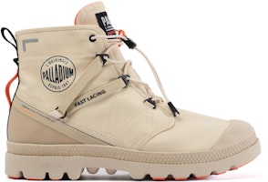 Palladium Canvas Mid-Top 'Waterproof Brown' 77238-210-M Palladium Canvas Mid-Top 'Waterproof Brown' 77238-210-M