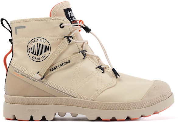 Palladium Canvas Mid-Top 'Waterproof Brown' 77238-210-M Buy Palladium Canvas Mid-Top 'Waterproof Brown' 77238-210-M